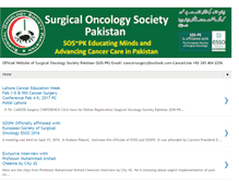 Tablet Screenshot of cancersurgerypk.org